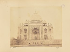 Taj Mahal. Agra door Unknown artist