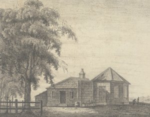 Theekamer in Wentworth Woodhouse, Yorkshire door Unknown artist