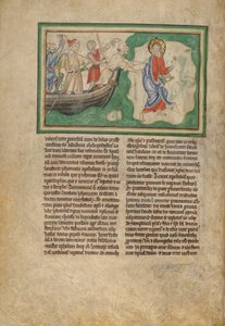 De aankomst van Johannes op Patmos