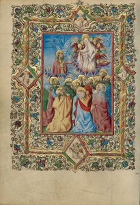 De Hemelvaart van de Maagd en Sint-Thomas die de gordel van de Maagd ontvangt