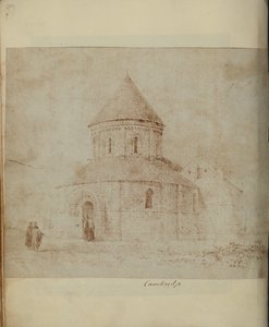 De kerk van het Heilig Graf en Sint-Andreas, Cambridge. door Unknown artist