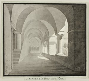 Het klooster van San Lorenzo Fuori le Mura, Rome