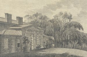 De kas in Wentworth Woodhouse, Yorkshire door Unknown artist