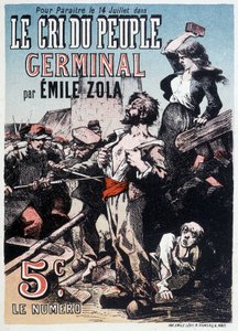 De Cree van het Germinal Volk door Emile Zola, circa 1890 door Unknown artist