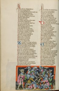 De nederlaag van de Filistijnen door Unknown artist