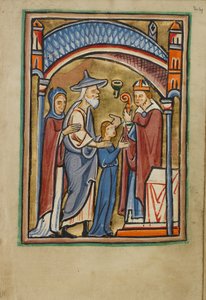 Het vertrek van de Maagd uit de Tempel