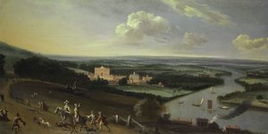 Het Huis van de Graaf van Rochester, New Park, Richmond, Surrey door Unknown artist