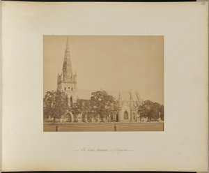 De Engelse kathedraal. Singapore