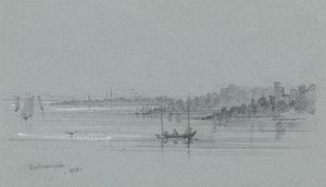 De Haven van Southampton door Unknown artist