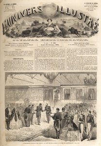 Het bezoek van de koning van Nederland aan Compiegne 1861 - Willem III door Unknown artist