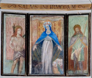 De Madonna, Sint Sebastiaan en Sint Rochus