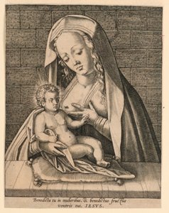 De Madonna en Kind door Unknown artist