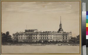 Het Michailpaleis in Sint-Petersburg