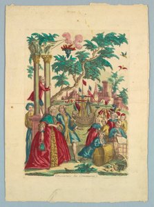 De opening van de handel door Unknown artist