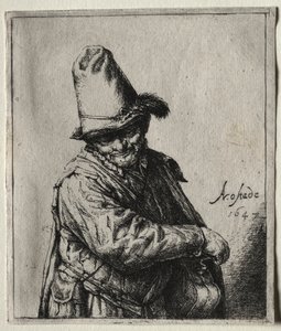 De orgeldraaier door Unknown artist