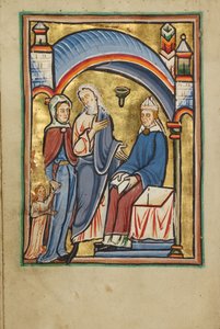 De presentatie van de Maagd in de Tempel door Unknown artist