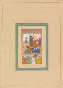 De Qazi van Hamadan en een jongeling door Unknown artist