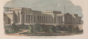 Het treinstation in Cawnpore door Unknown artist