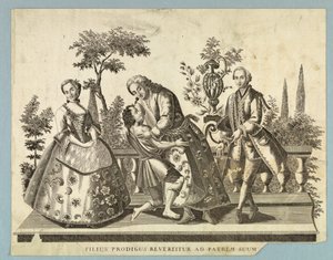 De Terugkeer van de Verloren Zoon door Unknown artist
