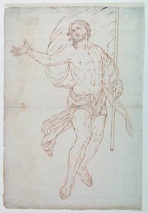 De verrezen Christus door Unknown artist