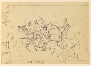De start! door Unknown artist