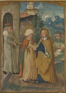 De Visitatie door Unknown artist