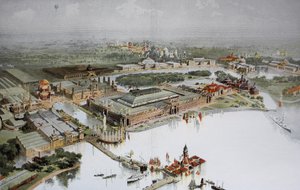 De Wereldtentoonstelling, Chicago Wereldtentoonstelling en Chicago Columbian Exposition door Unknown artist