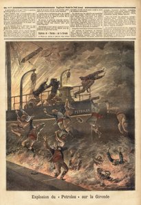 De explosie van de 