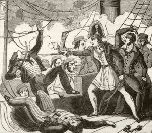 De vrouwelijke piraat die het Engelse schip 