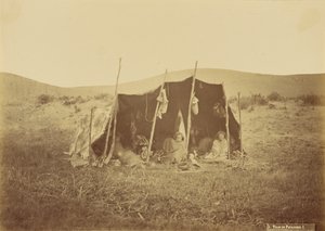 Patagones luifel. door Unknown artist