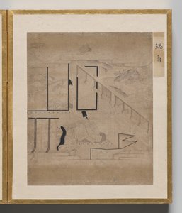 Klavertouwtjes uit Album van Illustraties voor het Verhaal van Genji door Unknown artist