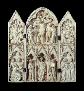 Drieluik van Saint-Sulpice du Tarn: Kruisdraging, Kruisiging, Kruisafneming, Aanbidding der Wijzen, Glorieuze Maagd, Presentatie in de Tempel