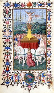 Triunfus Amoris (liefde triomf) door Francesco Petrarca (Petrarca) door Unknown artist