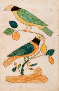 Twee vogels door Unknown artist