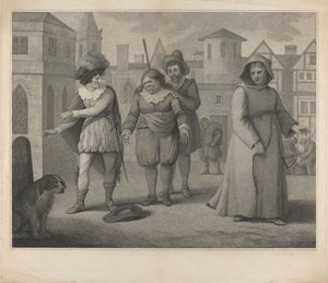 Onherkenbare prent door Unknown artist