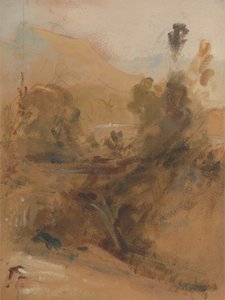 Staand landschap door Unknown artist