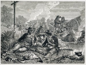 Vendeese opstandelingen - gravure door Unknown artist