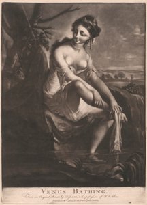 Venus in Bad door Unknown artist