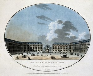 Uitzicht op Place Vendôme