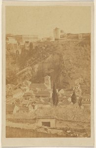 [Uitzicht op het Alhambra, Spanje]. door Unknown artist