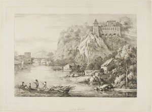 Uitzicht op de Carmes de Caussées in Lyon