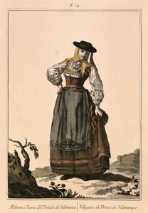 Dorpeling uit de regio Salamanca