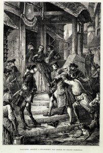 Voltaire gearresteerd in Frankfurt op bevel van de grote Frederik II - in 
