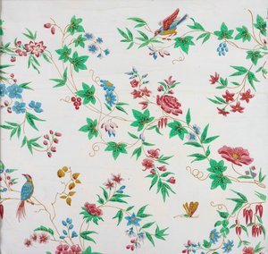Behangfragment: "Deposities bij de handelsrechtbank door Unknown artist