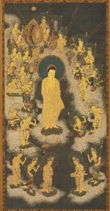 Welkomstnederdaling van Amida (Amida Raigō)
