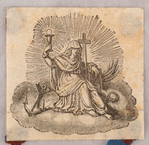 Houtsnede. Vignet.
