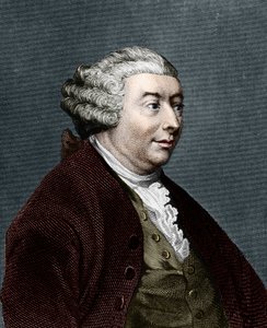 Portret van David Hume. Schotse filosoof (1711-1776). door Unknown artist