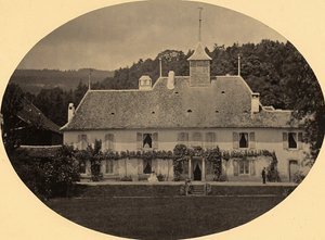 Een huis in Neuchatel, Zwitserland
