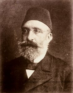 Ahmed Selik MIDHAT Pascia (1822-1863). Ottomaanse politicus (fotografie) door Unknown photographer
