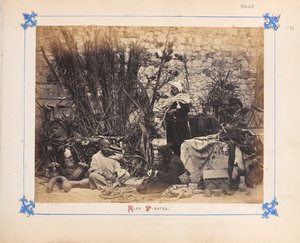 Ontbijt in de officiersmess, 86e Regiment, Gibraltar, ca. 1866
